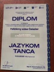 Jazykom tanca 2025